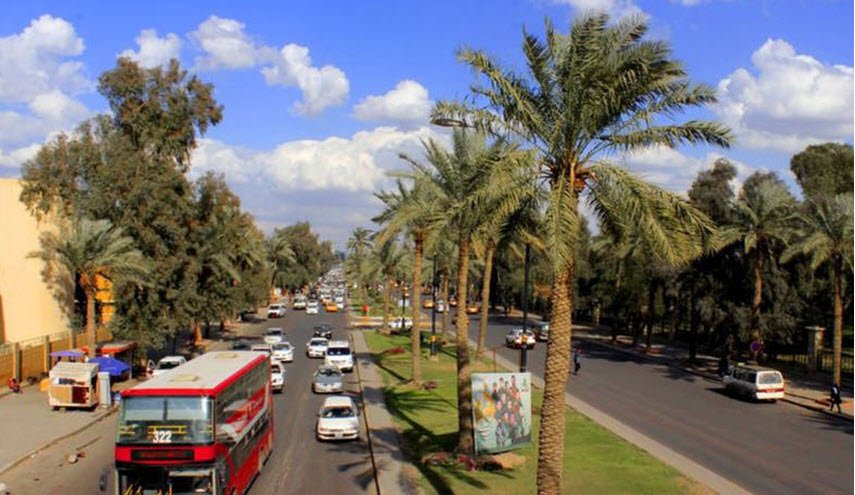 انتشار امني مكثف بمنطقة سبع قصور في بغداد