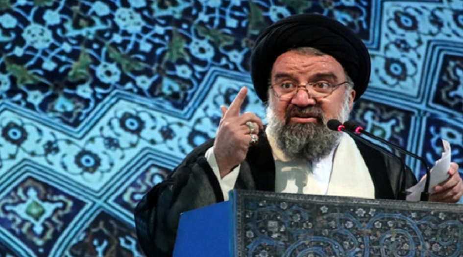 خطيب طهران: ترامب سيأخذ امنيته معه الى القبر