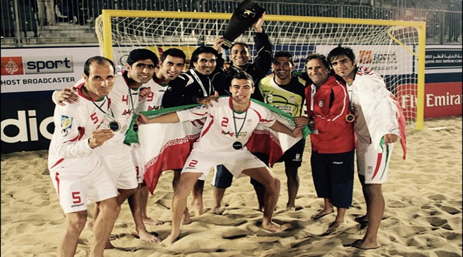 ايران تواجه قطر بنصف نهائي آسيا لكرة اليد الشاطئية