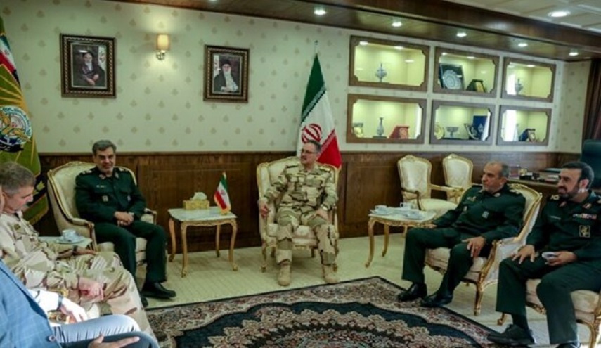 ايران تعلن استعدادها لدعم العراق في مجال التاهيل العسكري