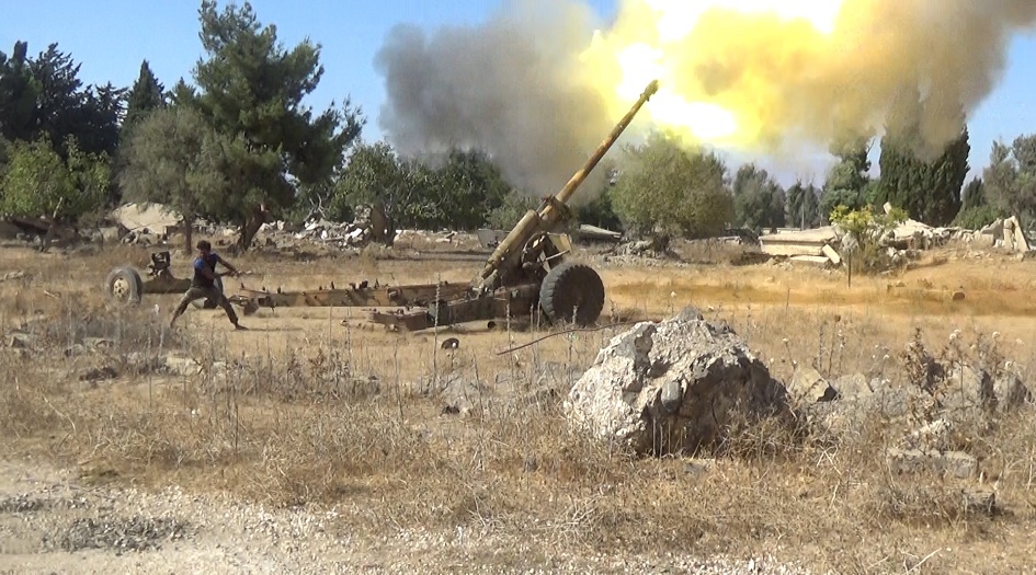 قصف مركز يبتر تحركات الإرهابيين في ريفي إدلب وحماة