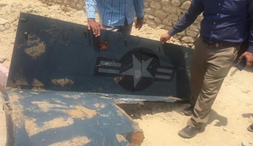 قطع حديدية في شباك صياد ايراني،هل هي لحطام الطائرة الاميركية؟