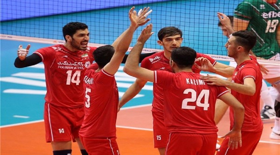 دوري الامم للطائرة .. ايران تهزم بلغاريا في عقر دارها