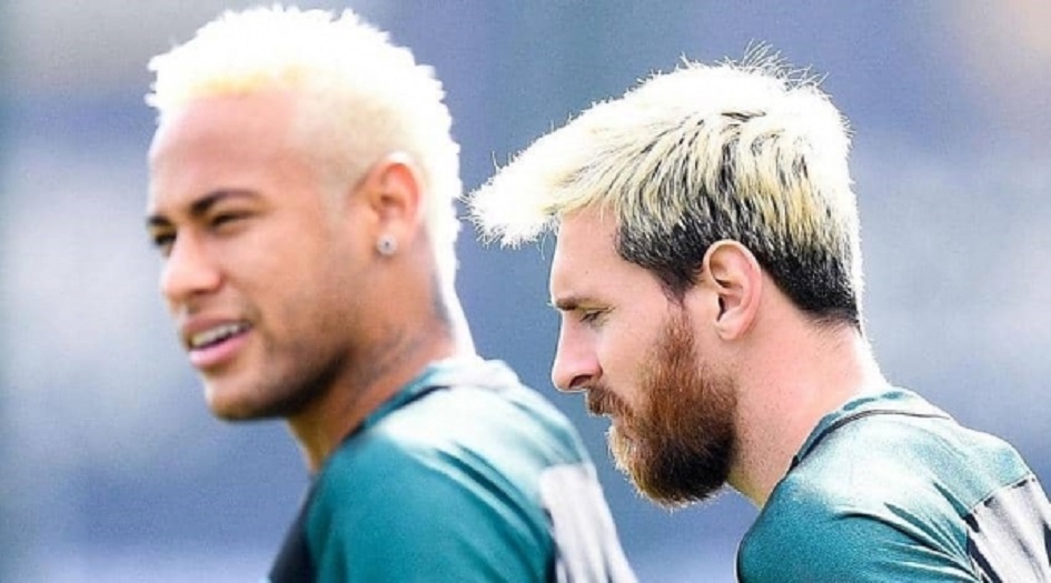 وسط أنباء العودة.. نيمار يلتقي ميسي