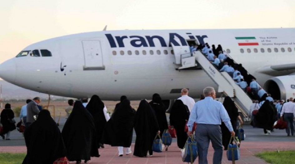 تفويج اول قافلة للحجاج الايرانيين الى الديار المقدسة