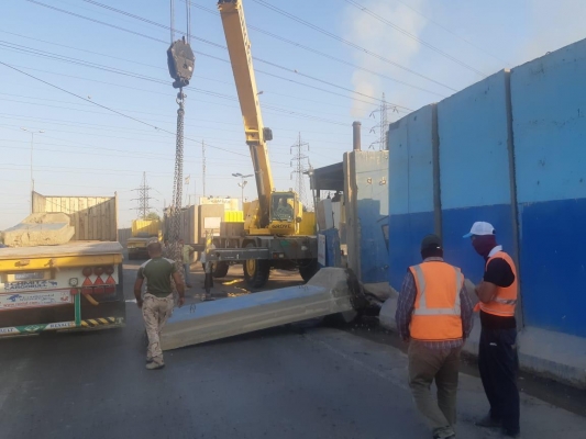 فتح شارع مغلق منذ 2004 في بغداد