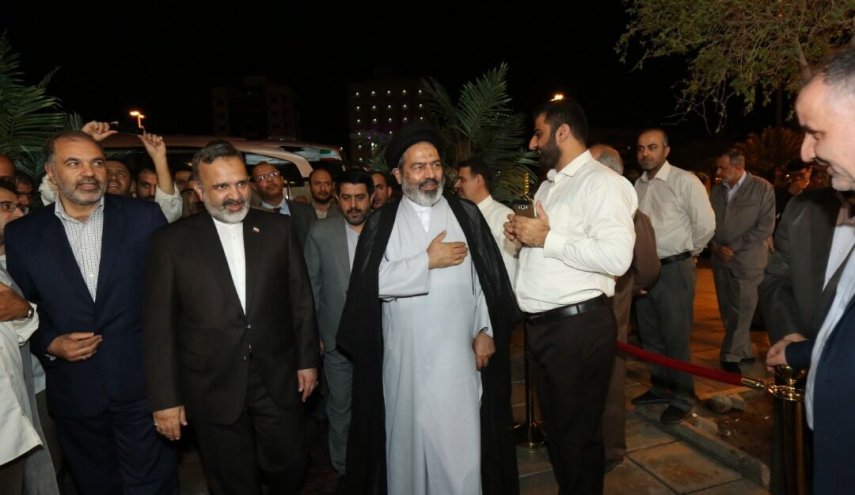 القائمون على بعثة الحج الايرانية يصلون الى السعودية 