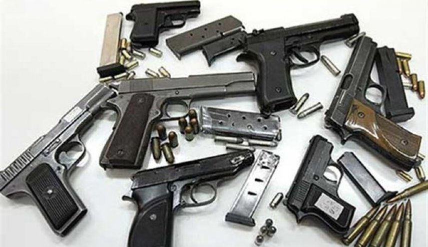 ضبط كمية كبيرة من الاسلحة شمال ايران