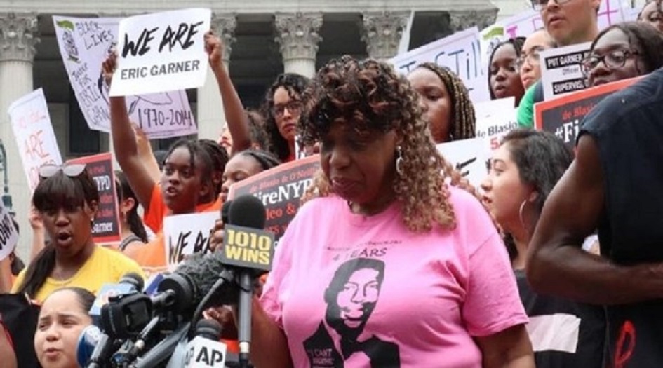 احتجاجات في نيويورك على عنصرية النظام الأميركي