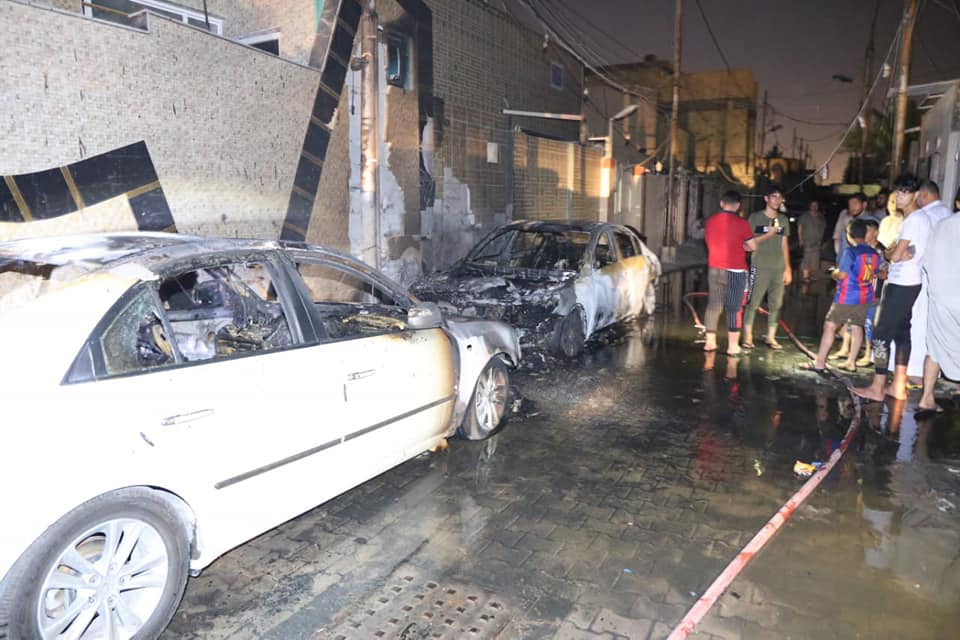 شاهد.... حادثين غريبين في النجف وتحقيق عالي المستوى !!