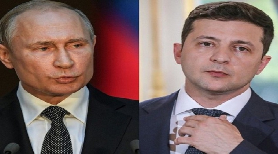 زيلينسكي يتصل بـ بوتين بعد مقتل أربعة جنود أوكرانيين