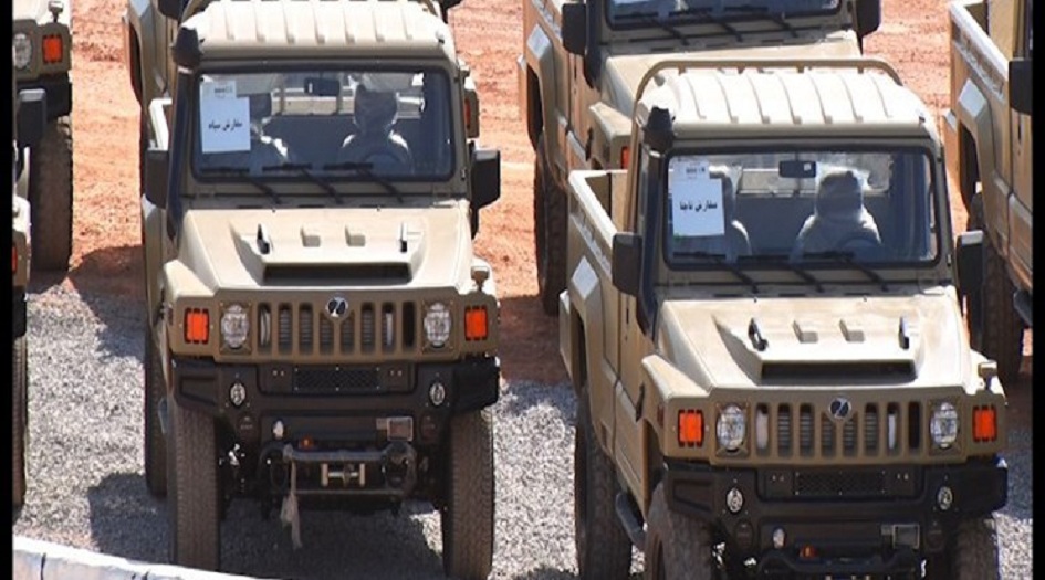 ايران تزيح الستار عن مركبة عسكرية تكتيكية جديدة