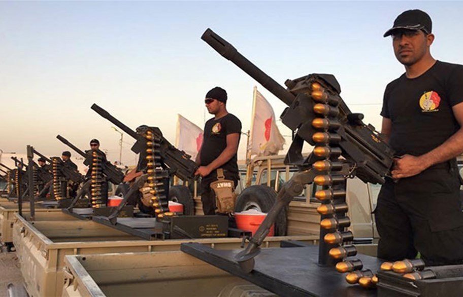 فرقة العباس القتالية تستنفر افراد قوتها المسلحة 