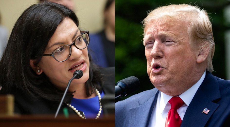 جدة النائبة الأميركية رشيدة طليب تسخر من ترامب!