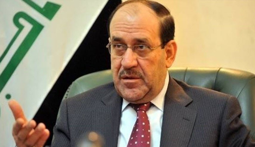بماذا طالب المالكي الحكومة اثر استهداف مقار الحشد؟
