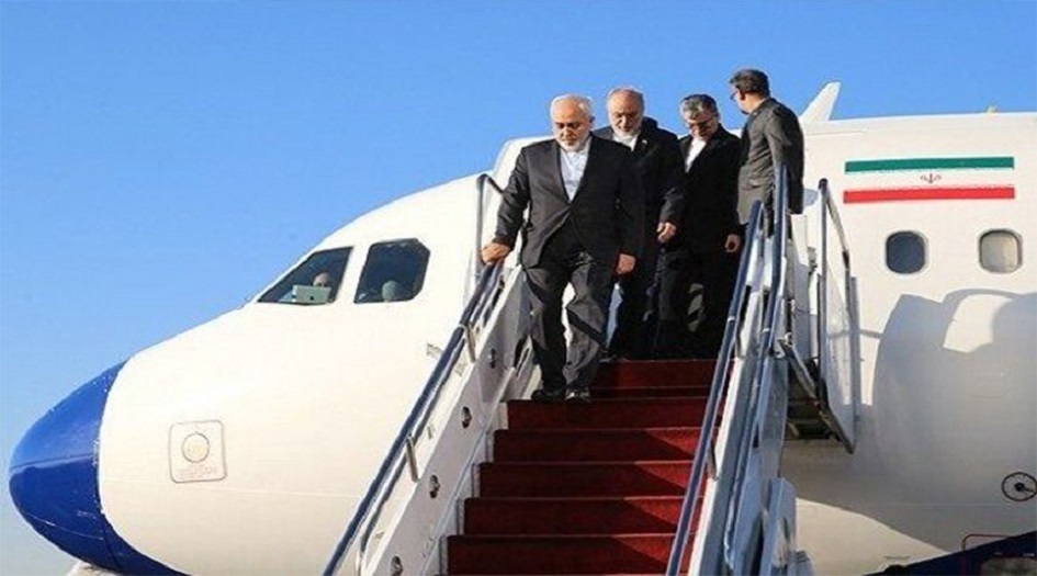 وزير الخارجية الايراني يصل الى باريس