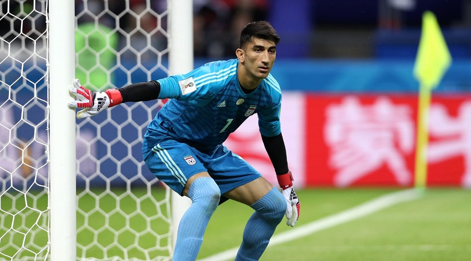 اختيار "بيرانوند" حارس مرمى برسبوليس افضل لاعب في ايران