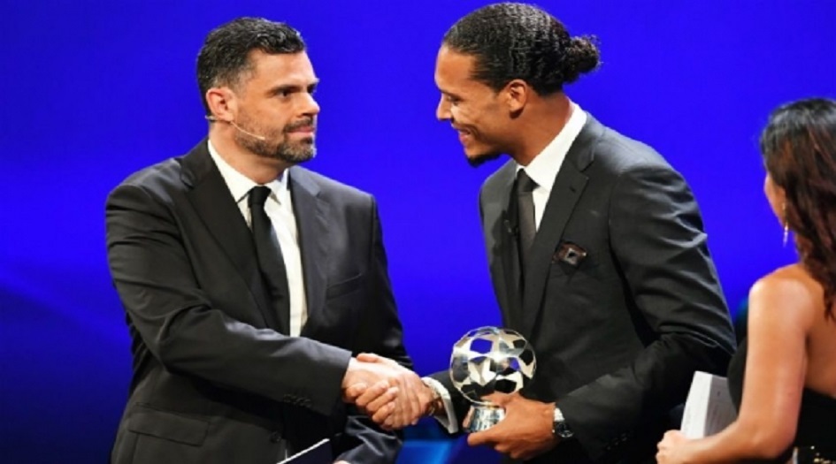 فان دايك افضل لاعب في اوروبا لموسم 2018 / 2019