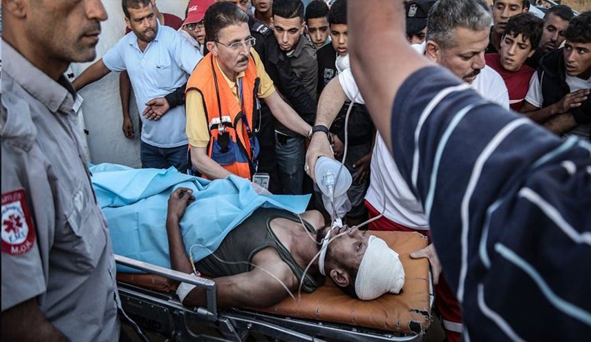 استشهاد شاب فلسطيني متأثرا بجراحه بمسيرة العودة