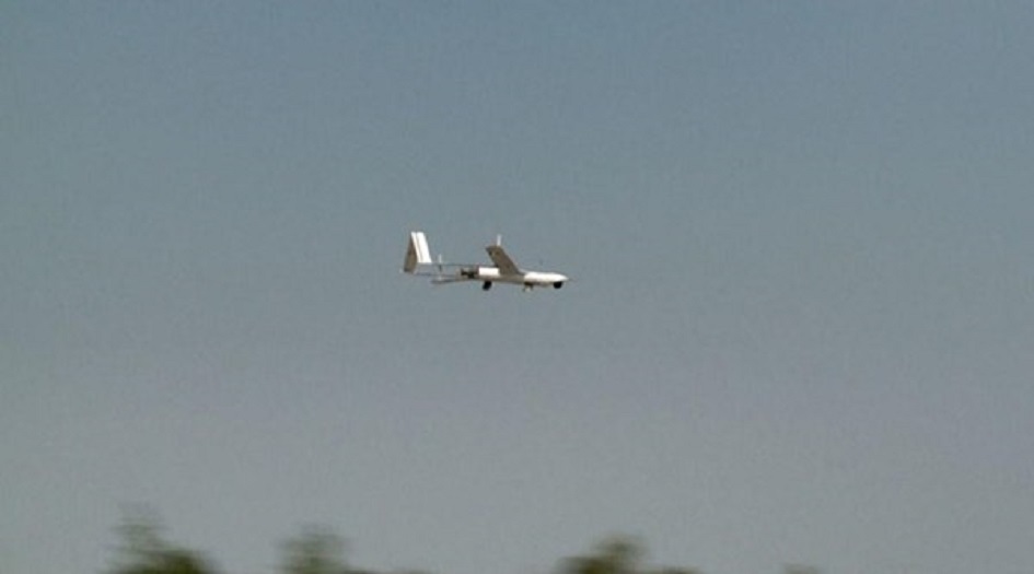 البحرية الايرانية.. تحديد الاهداف في بحر قزوين بواسطة طائرة مسيرة + صورة