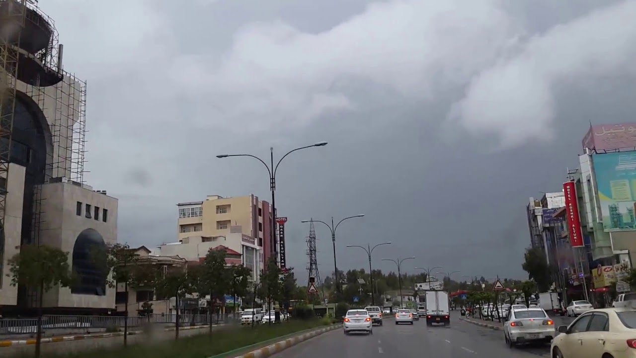 أول أمطار متوقعة في العراق 