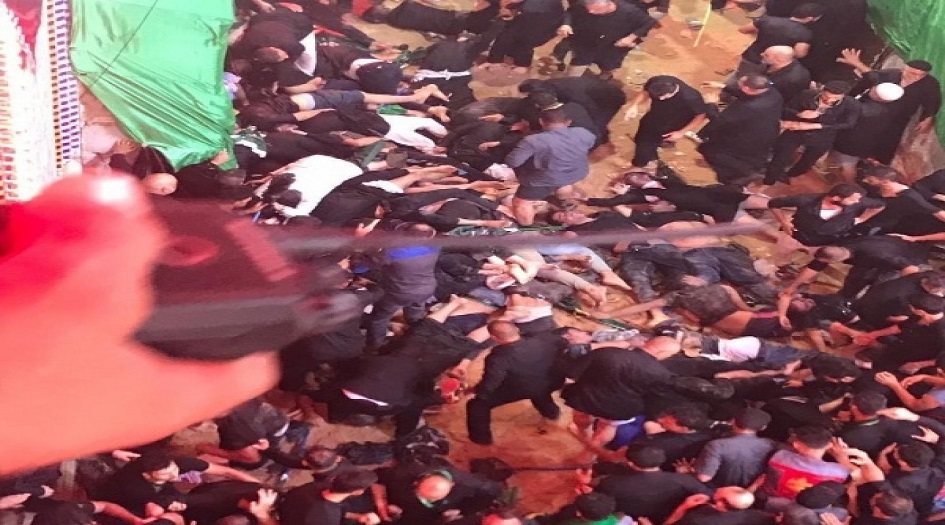 استشهاد زائر ايراني في حادثة التدافع في كربلاء