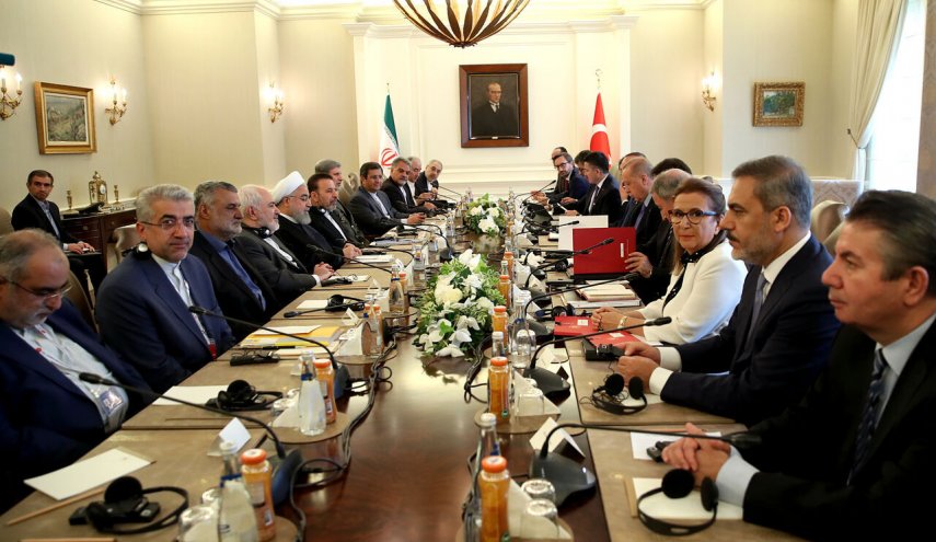 روحاني : التعاون الايراني، الروسي والتركي عزز الامن بسوريا