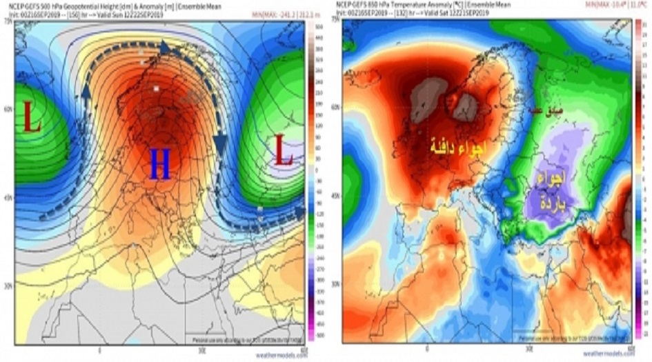 متنبئ جوي:  كتلة هوائية باردة قادمة للعراق.. موعدها وتأثيرها ؟!!