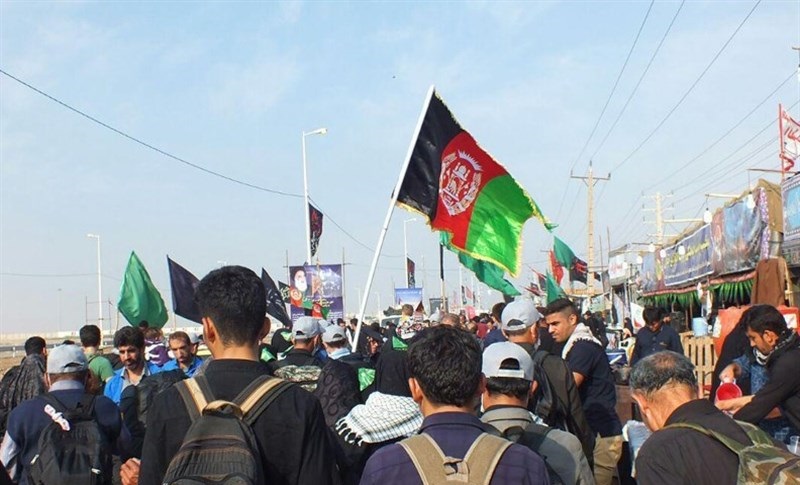 افزایش حضور زائران افغانستانی در مراسم اربعین حسینی