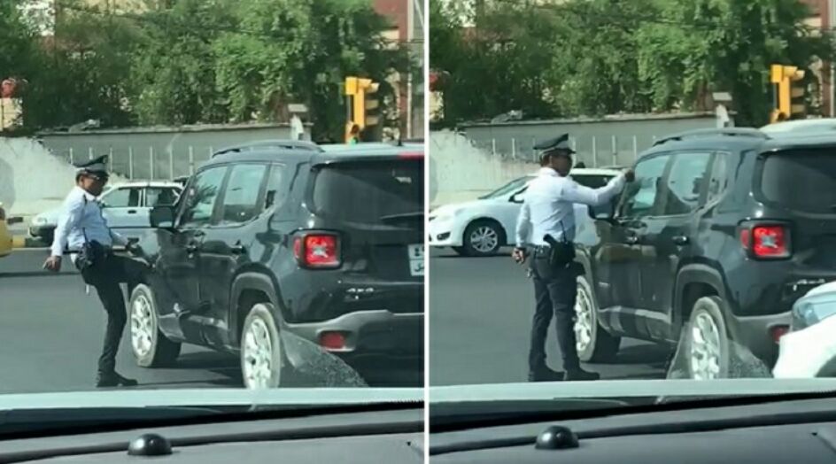 العراق: المرور توضح حقيقة اعتداء احد منتسبيها على سيارة مدنية