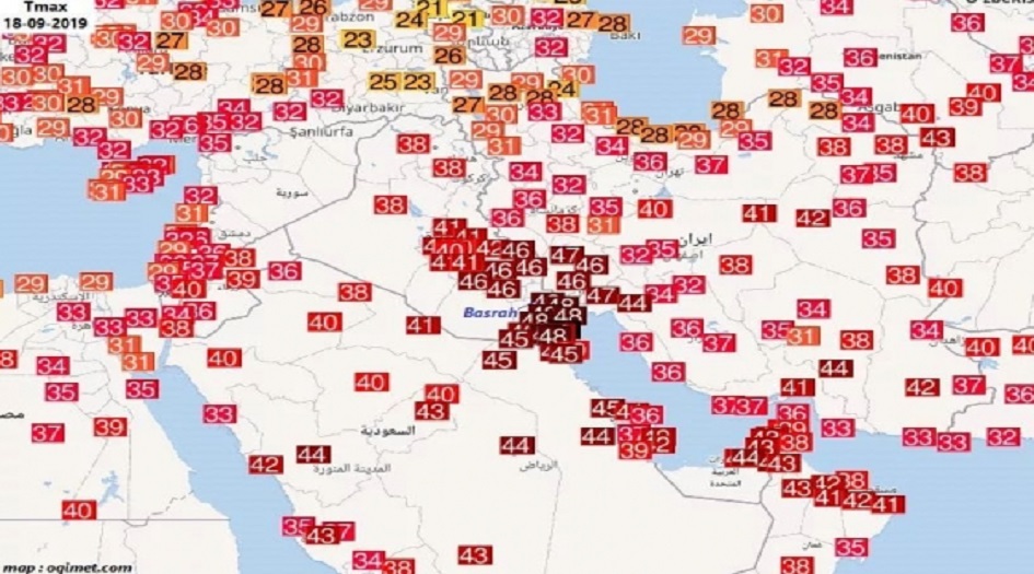 مطار عراقي يصنف الأعلى حرارة عالمياً