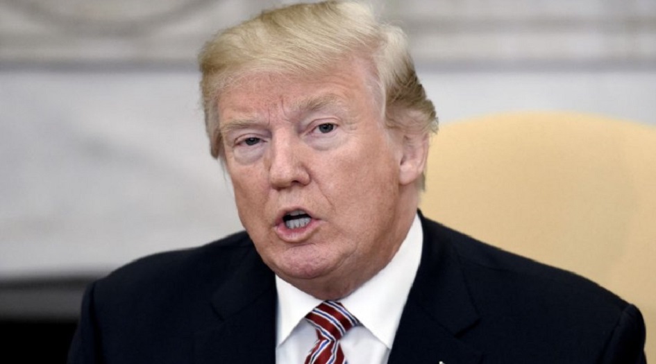 ترامب يعلن حظرا جديدا على ايران ويلمح عسكريا