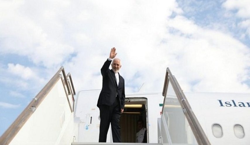 ظريف يغادر نيويورك متوجها الى طهران