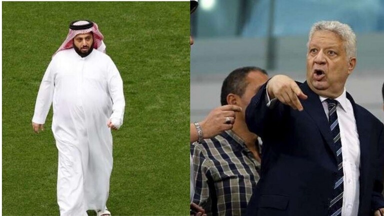 تركي آل الشيخ ينقلب على مرتضى منصور ويتضامن مع رئيس الأهلي المصري