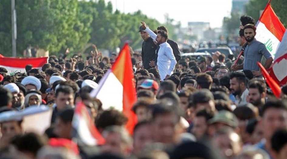 شاهد.. مصير متظاهر ظهرت أحشائه في أحداث أمس