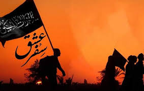 عکسی دیدنی از زائران اربعین در اینستاگرام ده نمکی