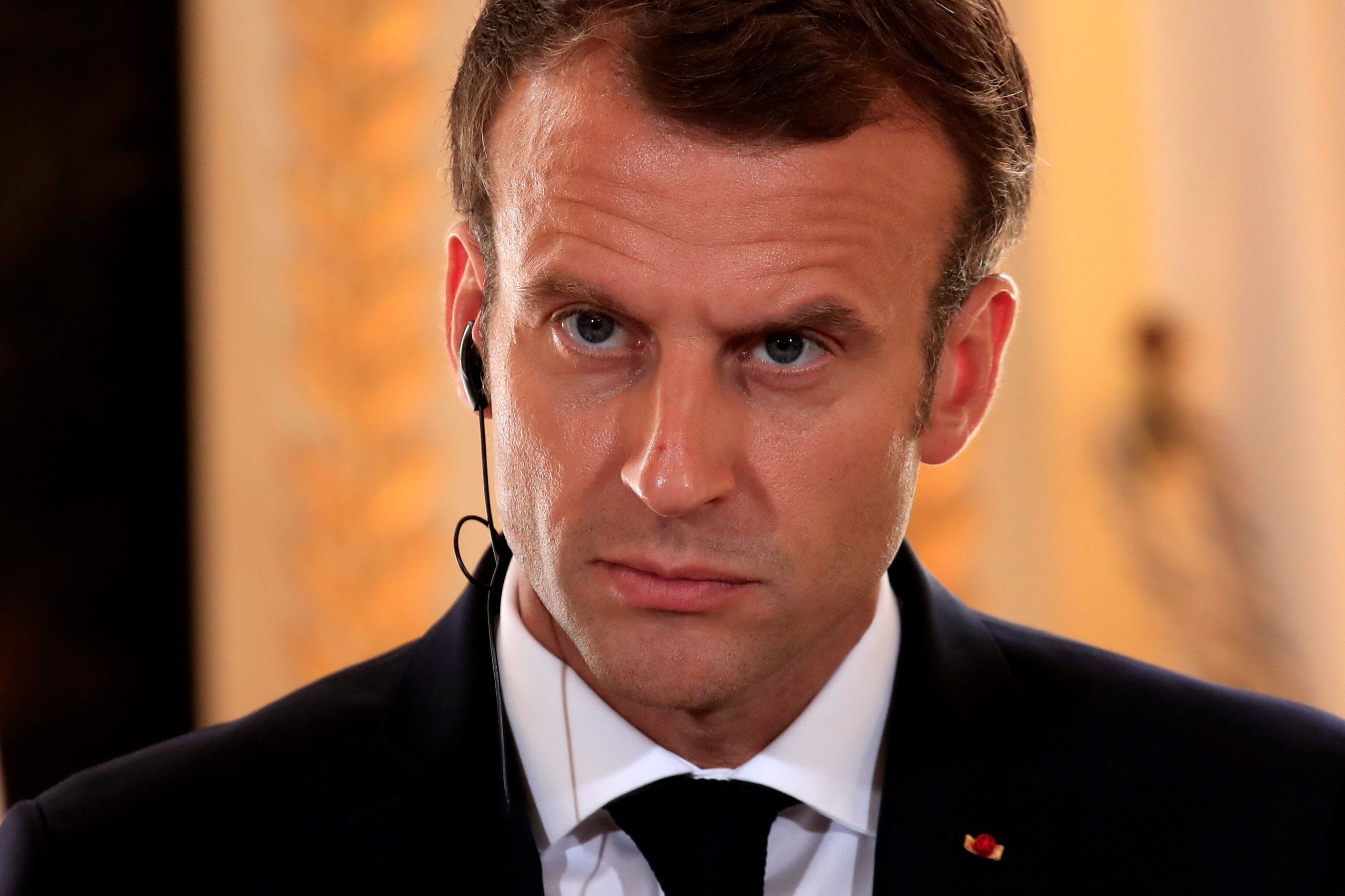 ماكرون يناشد ترامب وقف العملية التركية في سوريا