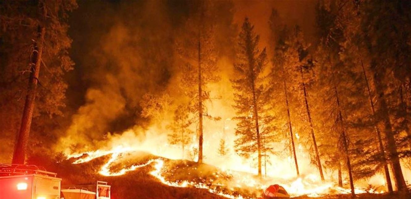 أكثر من 80 حريقا ضربت أرياف أربع محافظات في سوريا