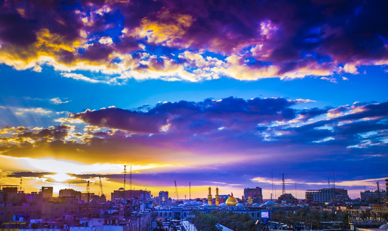 پیش بینی آسمان ابری برای کربلا در روز اربعین