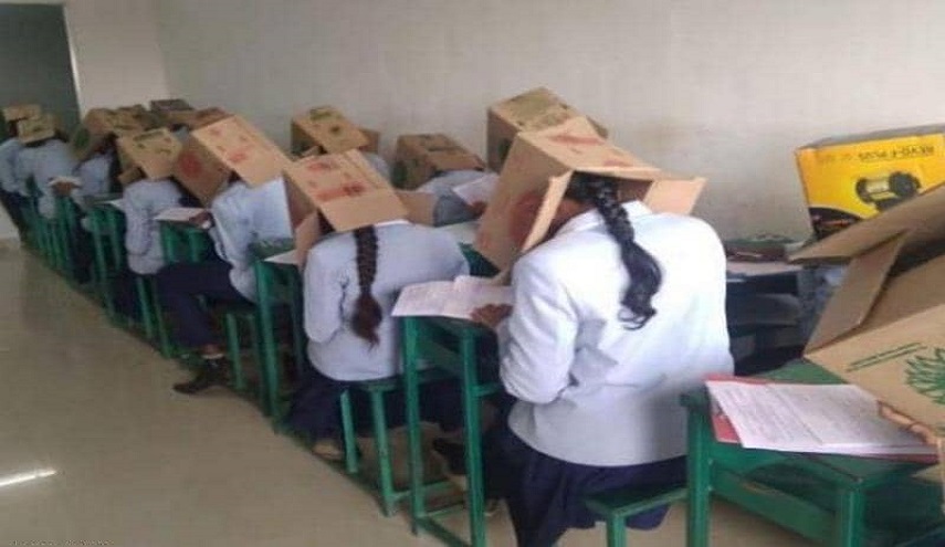 "أغرب" طريقة لمنع الغش.. 