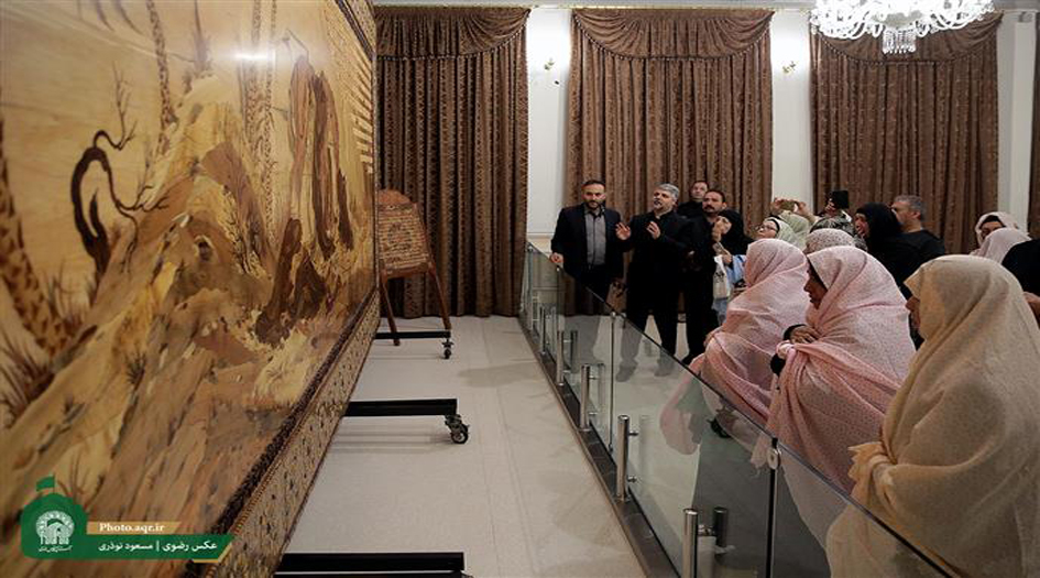 عدد من علماء الدين الأتراك يتشرفون بزيارة الحرم الرضوي