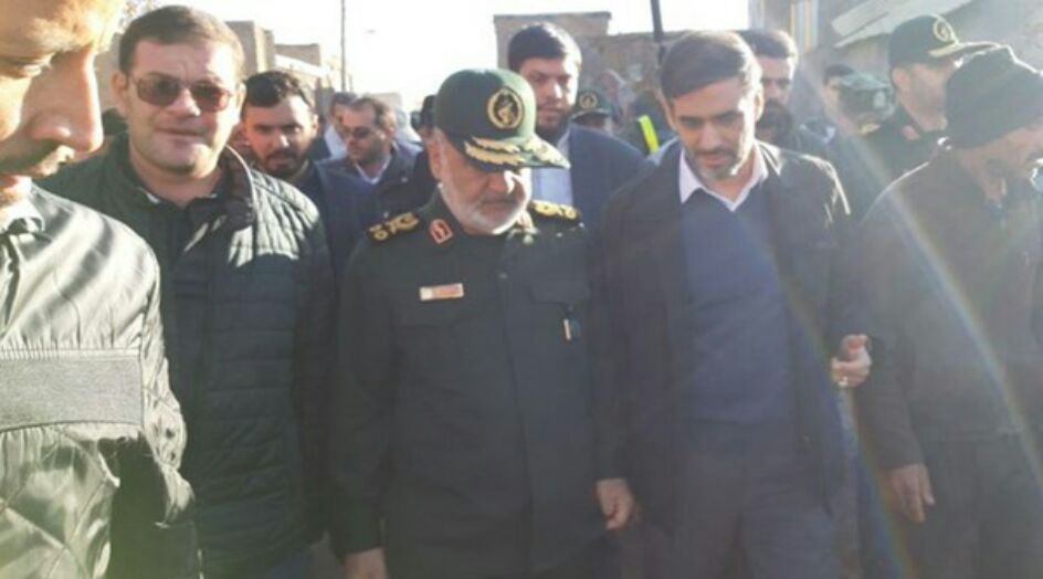 اللواء سلامي : نقف الى جانب المنكوبين بالزلزال في اذربيجان الشرقية حتى النهاية