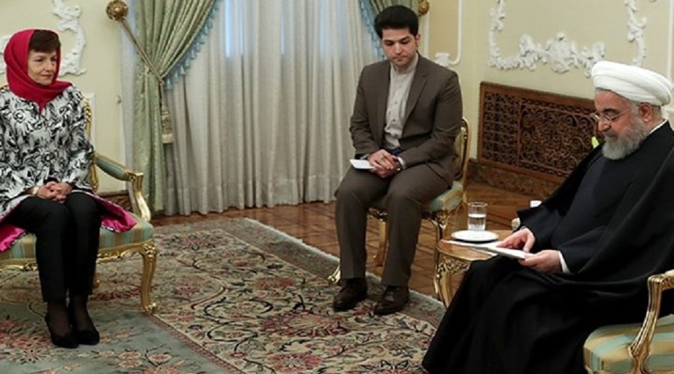 الرئيس روحاني: انهيار الاتفاق النووي يضر العالم