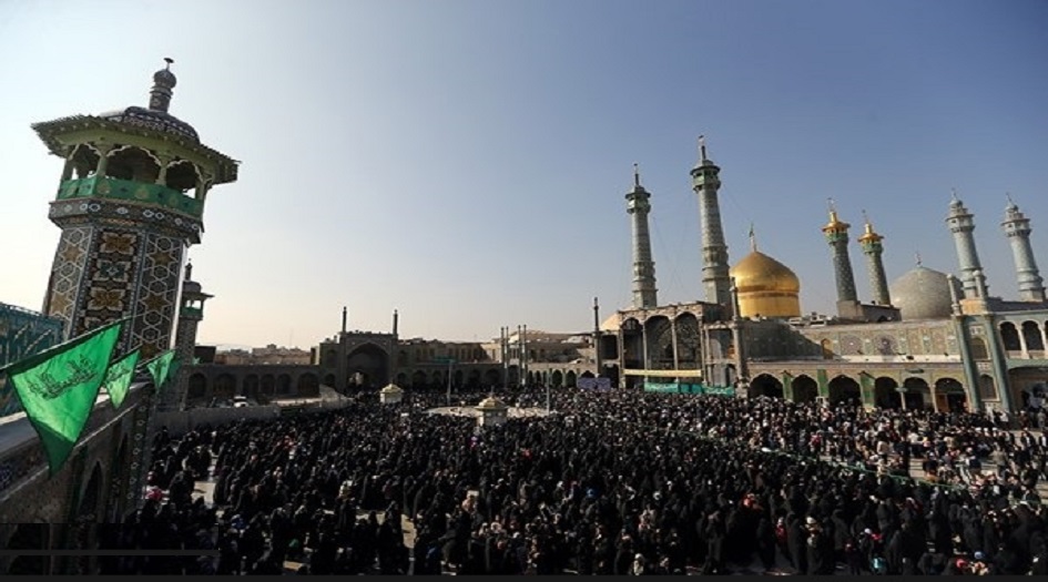 مراسم احتفال بذكرى وصول السيدة فاطمة الملقبة بالمعصومة(ع) الى قم + صور