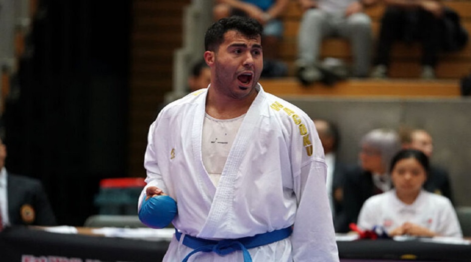 لاعب كاراتيه ايراني الافضل عالميا في الوزن الثقيل