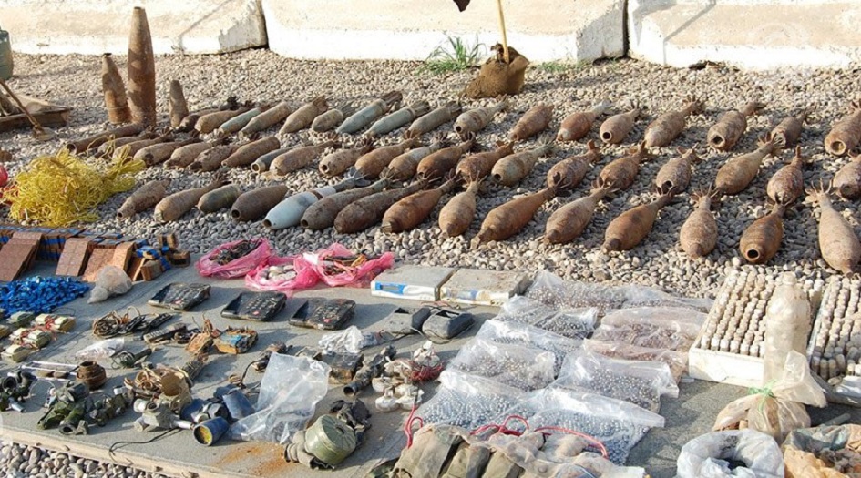 ضبط معمل لتصنيع العبوات الناسفة في نينوى واعتقال ارهابيين بداخله