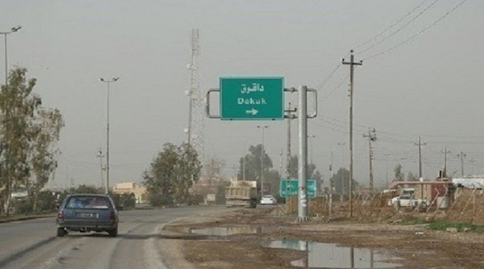 سقوط ثلاثة صواريخ على قرية في كركوك