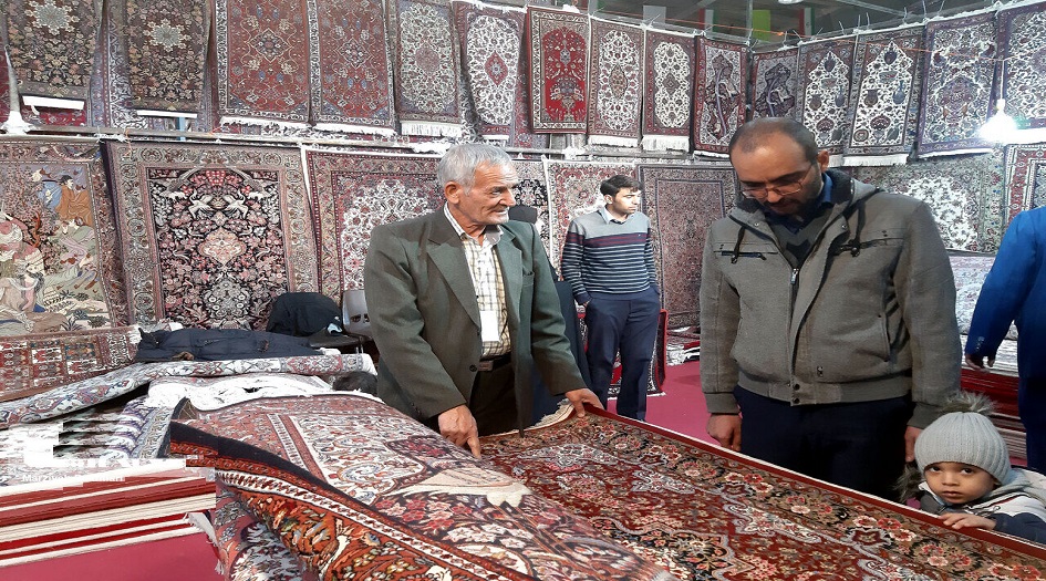 افتتاح معرض السجاد اليدوي في همدان+ صور
