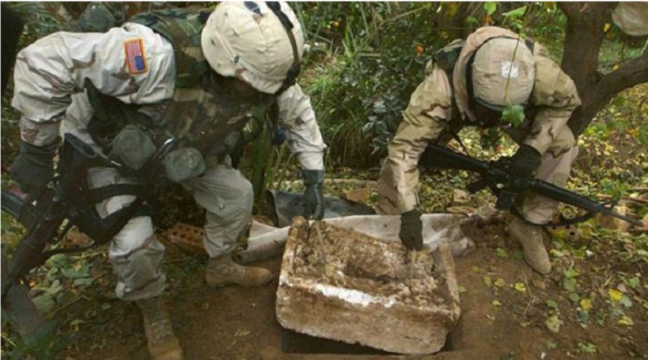 صور تنشر لأول مرة للحظة اعتقال "صدام"