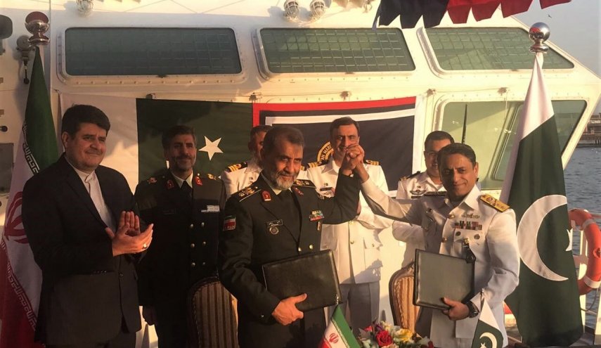 اتفاق ايراني باكستاني للتعاون في مجال الامن البحري